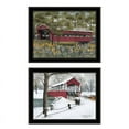 thumbnail image 1 of TrendyDecor4U Billy Jacobs Covered Bridge Iii 2-Pc Vignette Wall Art V639-704G, 1 of 2