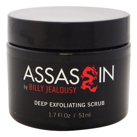 Billy Jealousy Assassin Deep Exfoliating Scrub for Men, 1.7 oz