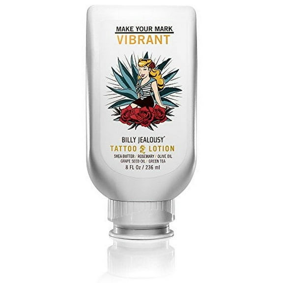 Billy Jealousy Tattoo Lotion, 8 Oz