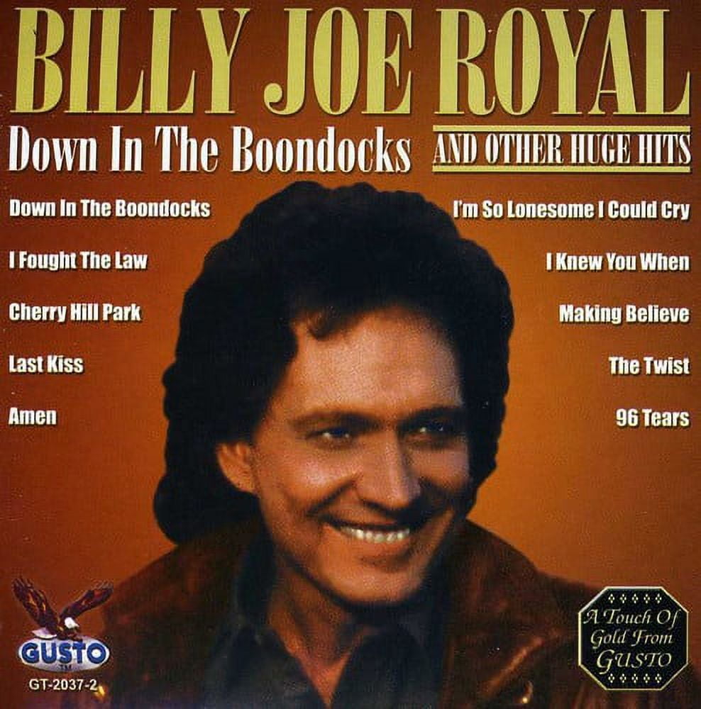 GUSTO RECORDS Billy Joe Royal - Down in the Boondocks - Music & Performance - CD