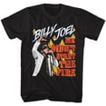 thumbnail image 1 of Billy Joel Didn’t Start The Fire Black Adult T-Shirt, 1 of 2