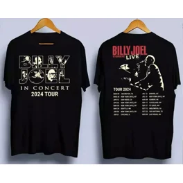 XLサイズ】Billy Joel 2023-2024 ワールドツアーTシャツ