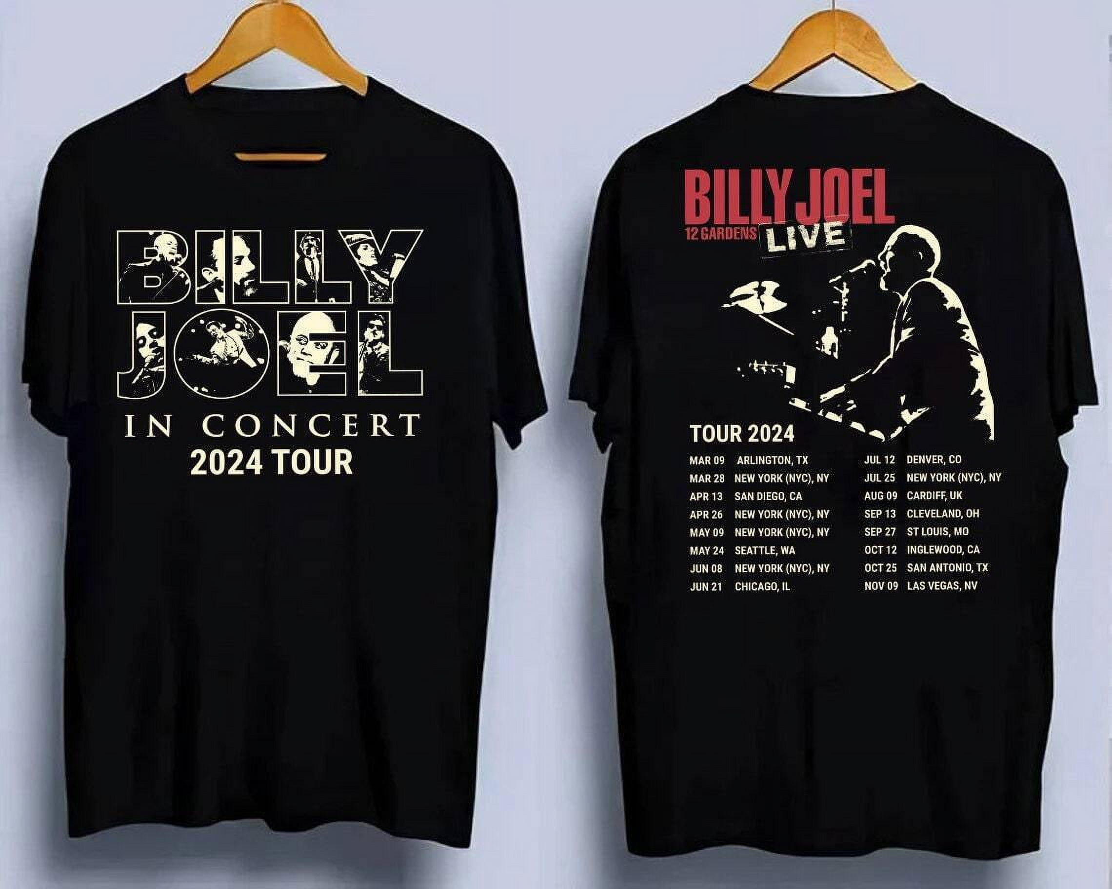 Billy Joel In Concert Music Tour 2024 Tshirt DH817211
