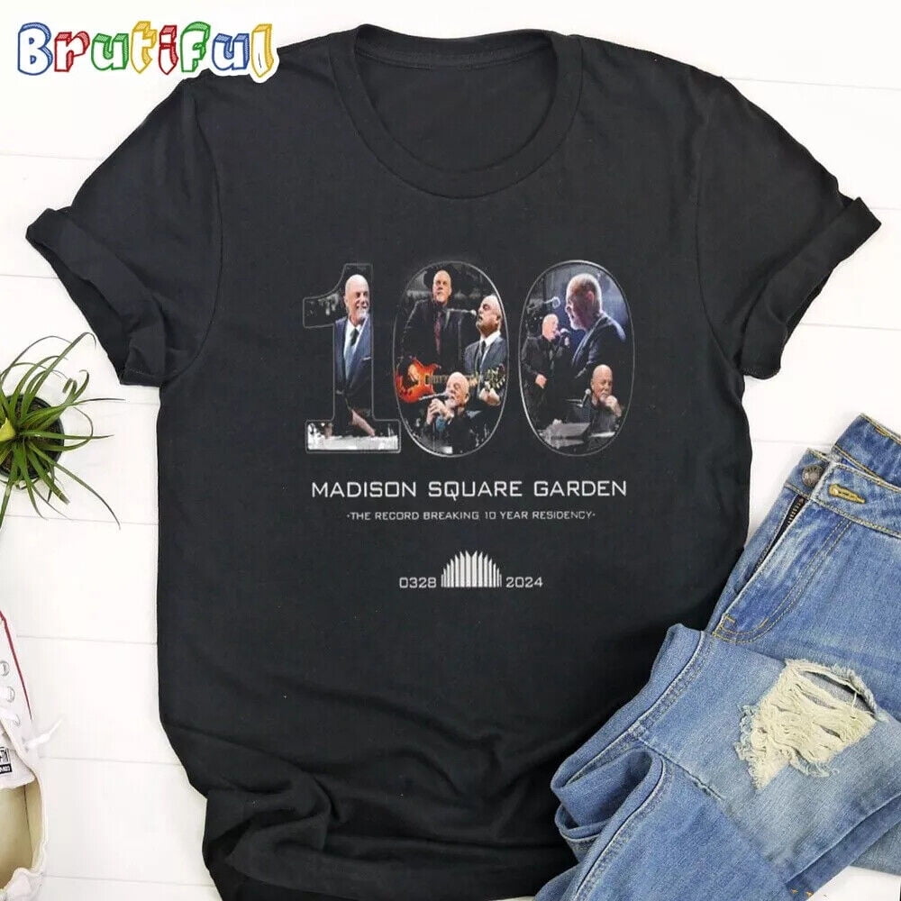 Billy Joel Madison Square Garden 100th Event 2024 T Shirt WQ9809