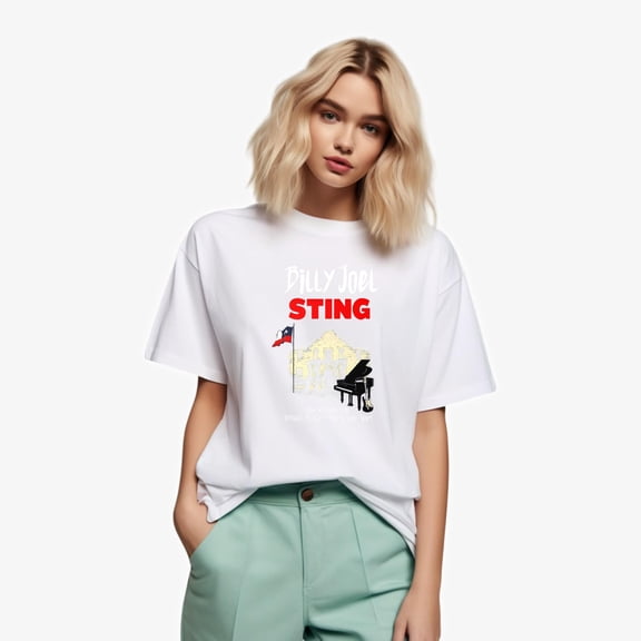 Billy Joel Sting Oct 25 2024 Alamodome San Antonio Shirt, for men & women, up to size 5XL