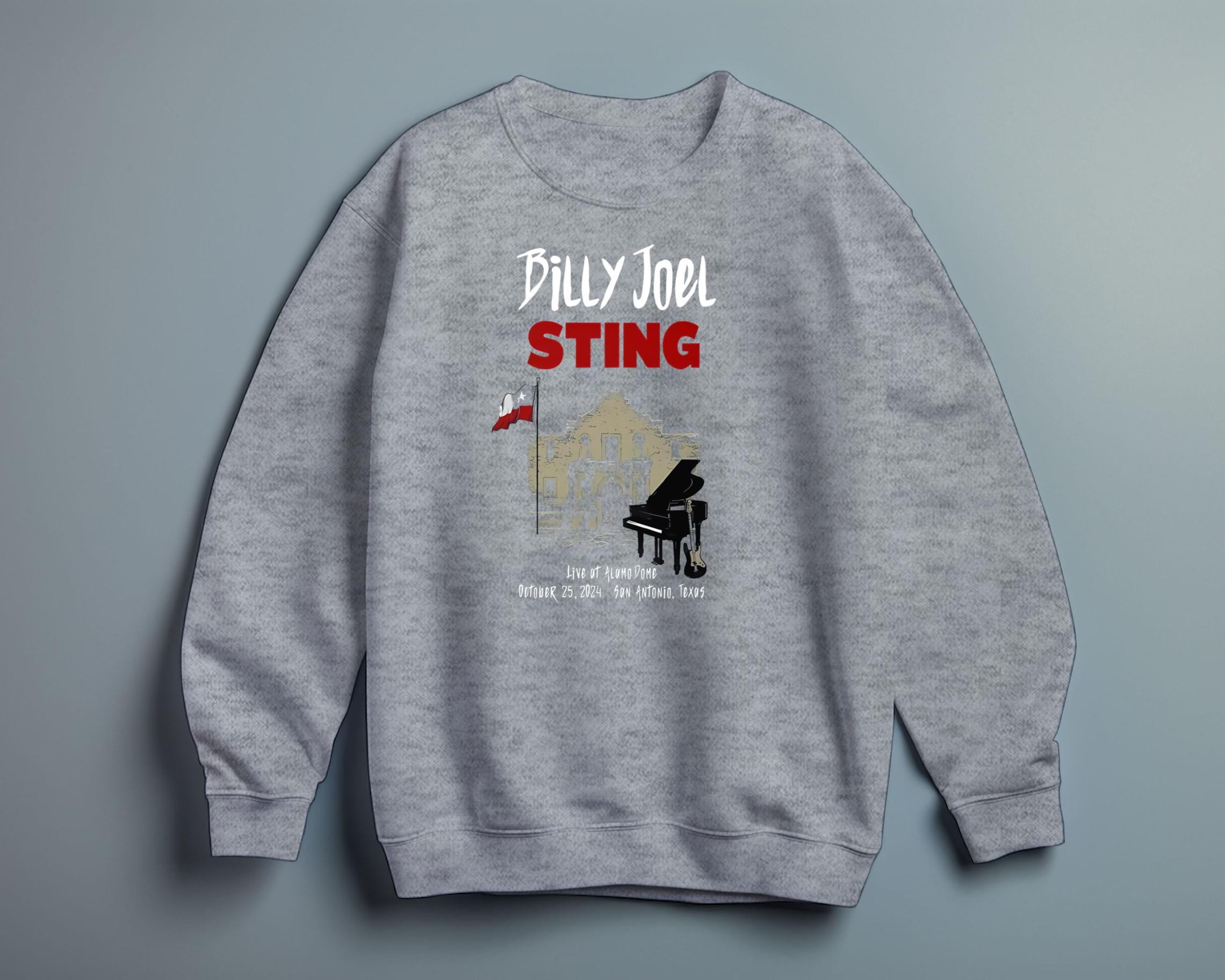 Billy Joel Sting October 25 2024 San Antonio Event Shirt