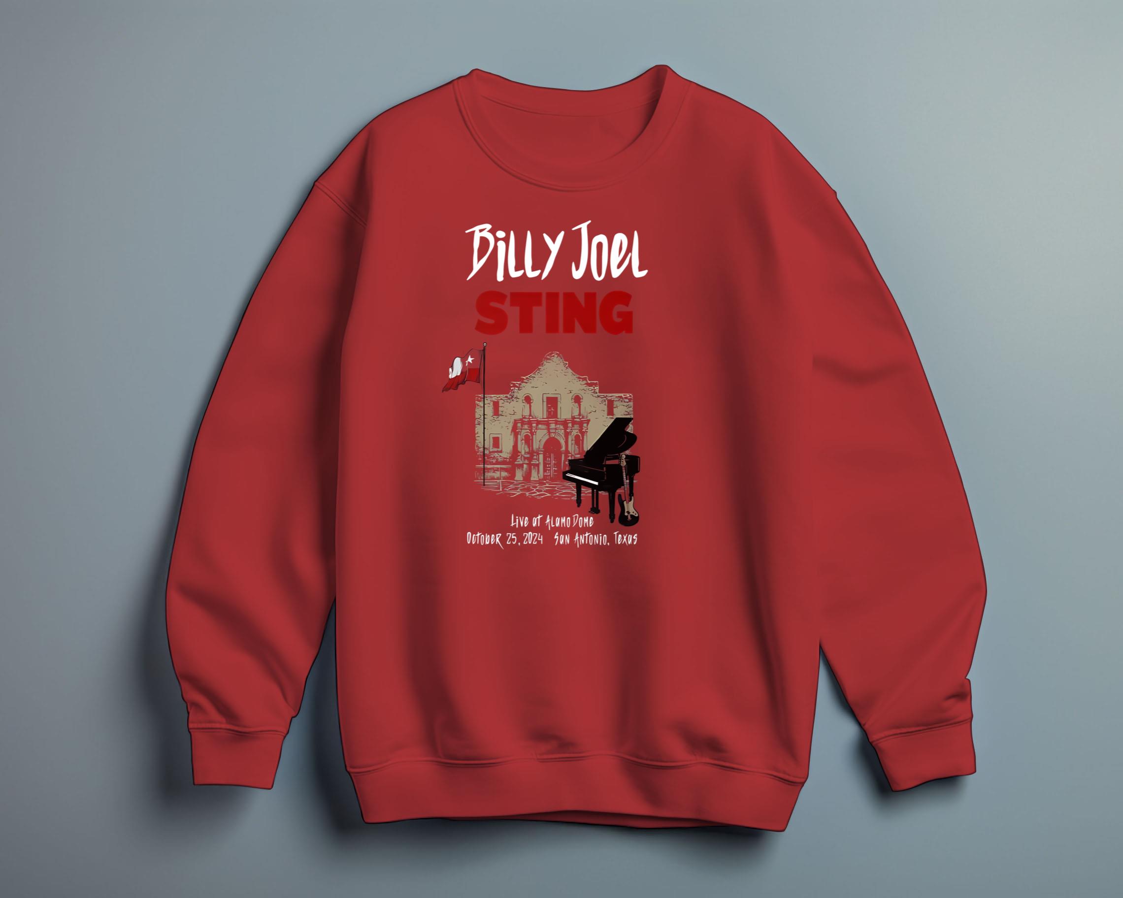 Billy Joel Sting October 25 2024 San Antonio Event Shirt