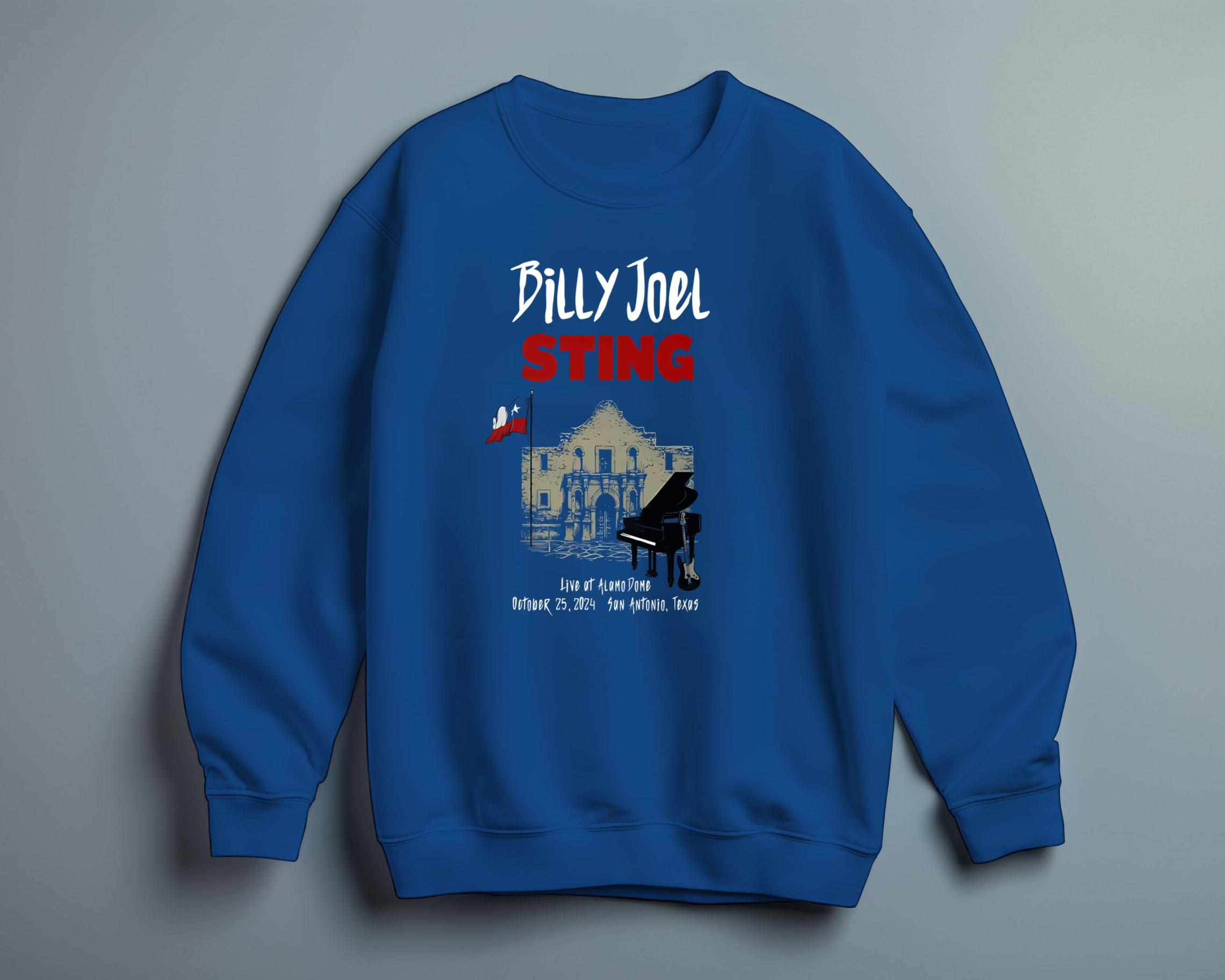 Billy Joel Sting October 25 2024 San Antonio Event Shirt