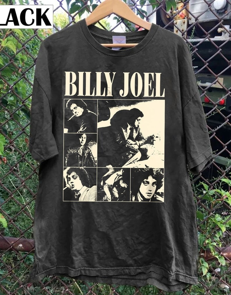 Billy Joel The Garden Tour 2024 Unisex Tshirt, Billy Joel Music Tour Merch Shirt, Vintage Billy