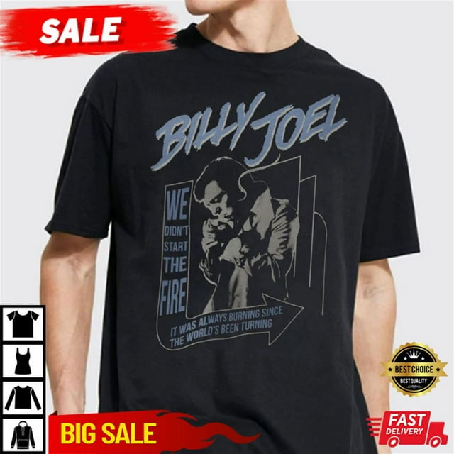 Billy Joel We Didnt Start The Fire Tshirt