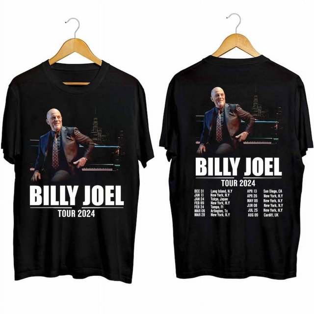Billy Joel World Tour 2024 Shirt , Billy Joel Fan Shirt , Billy Joel