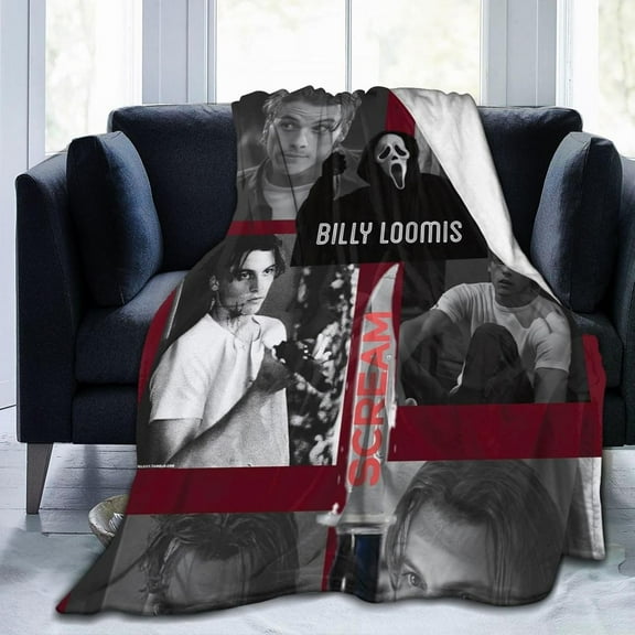 Billy Loomis Fleece Blanket Throw Blanket for Couch - Cozy Luxury Bed Blanket Microfiber and Throws for Sofa