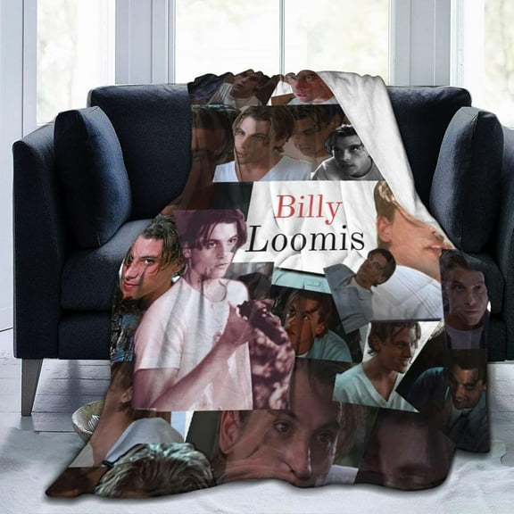 Billy Loomis Fleece Blanket Throw Blanket for Couch - Cozy Luxury Bed Blanket Microfiber and Throws for Sofa