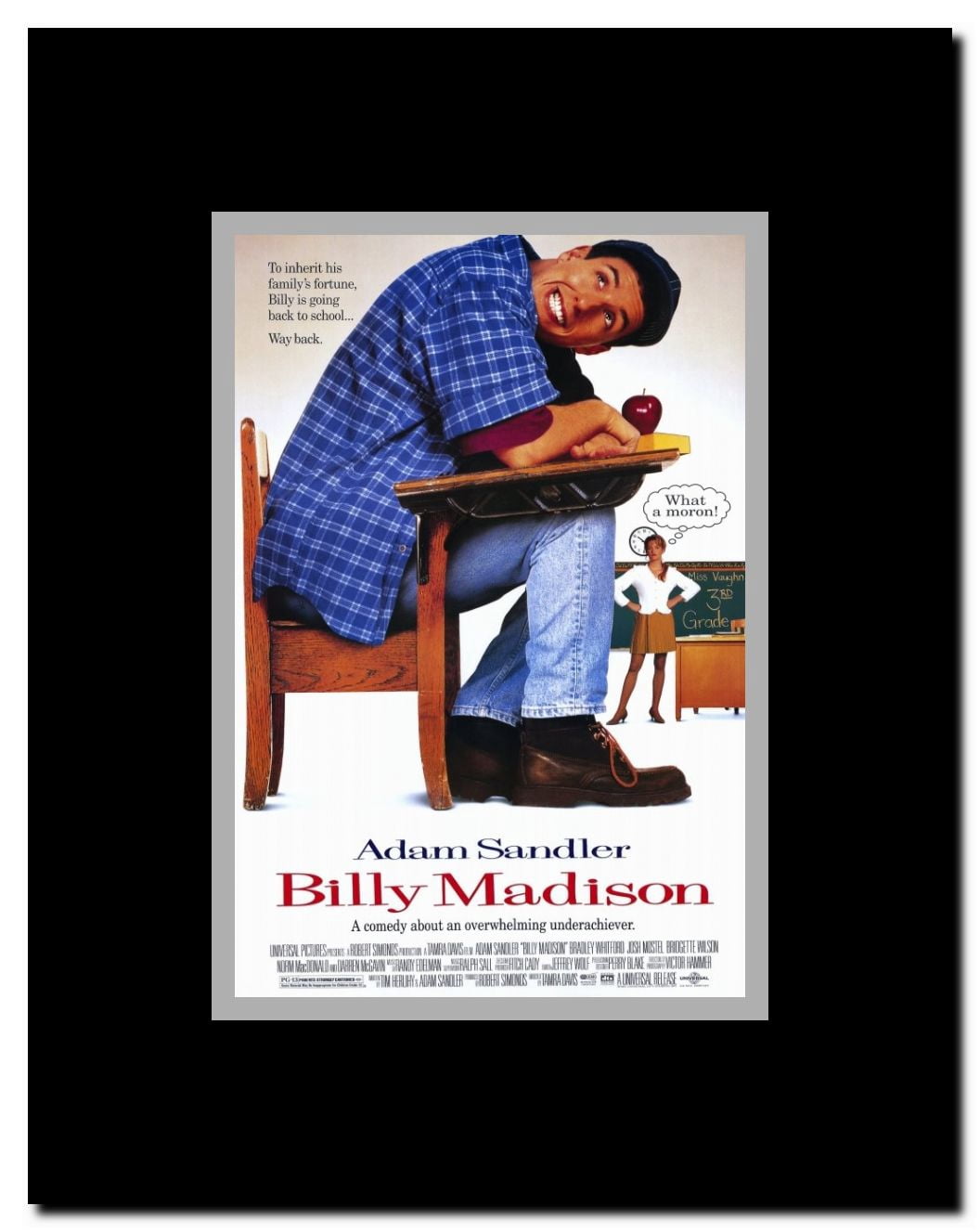 Billy Madison Framed Movie Poster