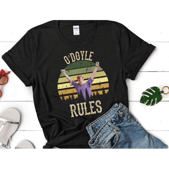 Billy Madison "O'Doyle Rules" Vintage Tee, O'Doyle Family Shirt, Funny Quote Fan Gift Shirt