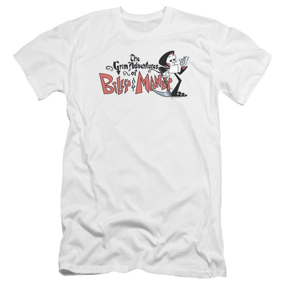 Billy & Mandy - Logo - Premium Slim Fit Short Sleeve Shirt - Small