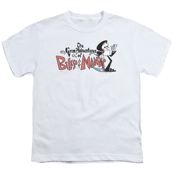 Billy & Mandy - Logo - Youth Short Sleeve Shirt - Small