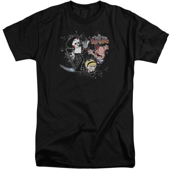 Billy & Mandy - Splatter Cast - Tall Fit Short Sleeve Shirt - XXX-Large