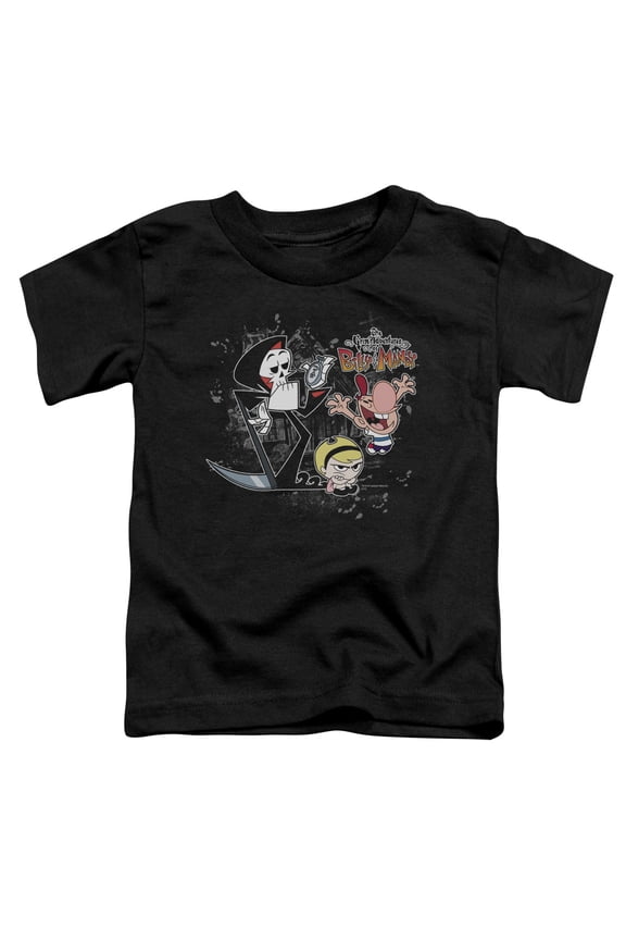Billy & Mandy - Splatter Cast - Toddler Short Sleeve Shirt - 2T