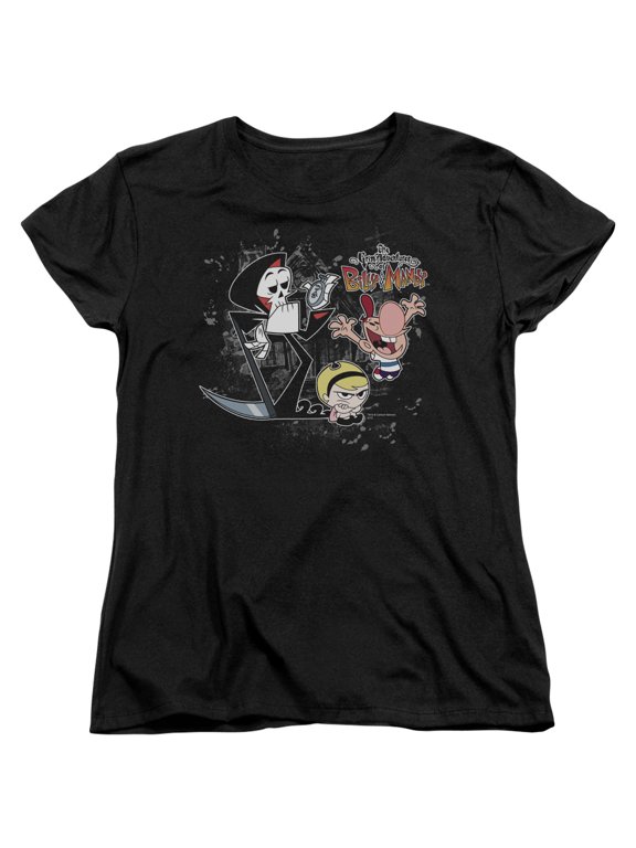 Billy & Mandy - Splatter Cast - Women's Short Sleeve Shirt - XX-Large