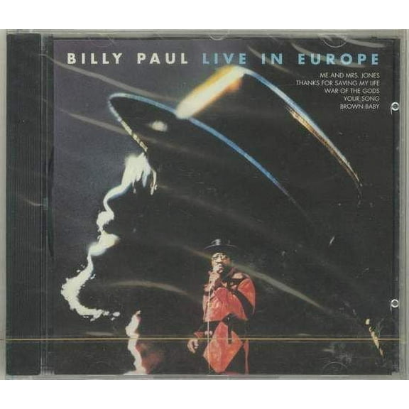 Billy Paul - Live In Europe - CD