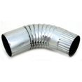thumbnail image 1 of Billy Penn 5106 Galvanized Plain Round Gutter Elbow, 1 of 1