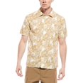 thumbnail image 1 of Billy Reid mens  Relaxed Fit Shirt, l, Beige, 1 of 3