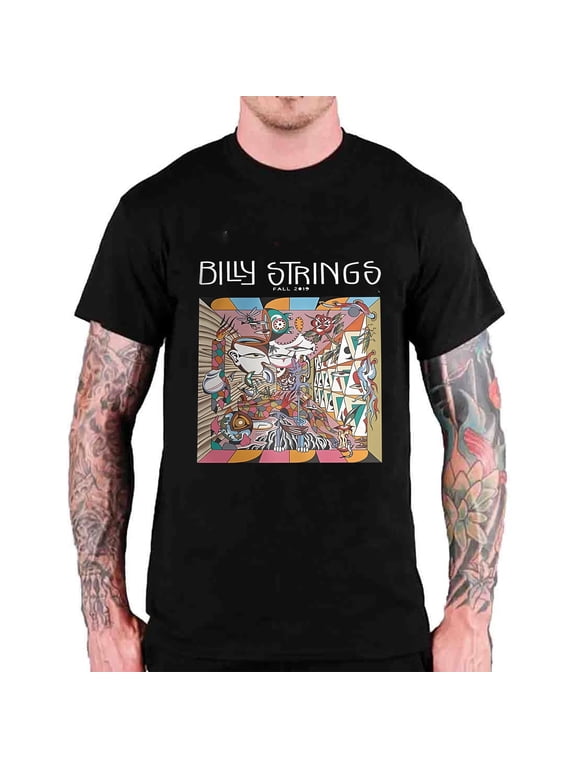 Billy Rock Strings Tour 2025 Men's Fashion T-Shirt Vintage 90s Cool Desing Music Fan Unisex T-Shirt