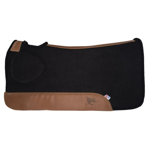 Billy Royal Correct Fit Shoulder Support Felt Bottom Horse Saddle Pad | Black | 32 x 32