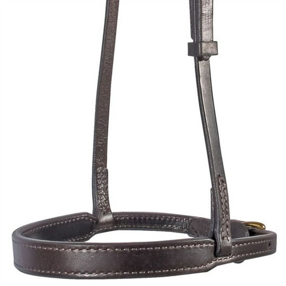 Billy Royal Work Cavesson for Horses | 1" Noseband with 5/8" | Color Dark Oil