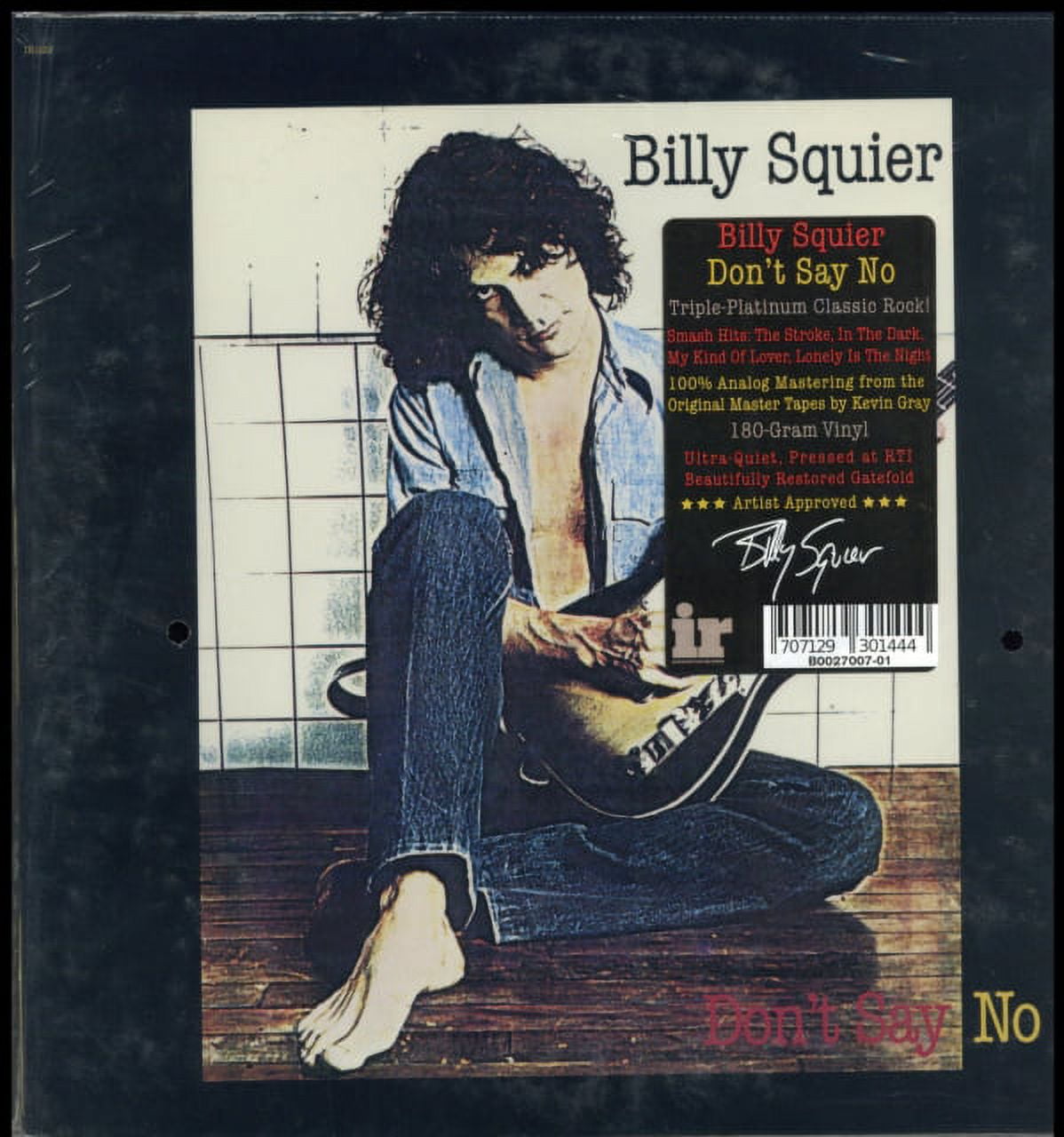 Billy Squier Don't Say No Vinyl