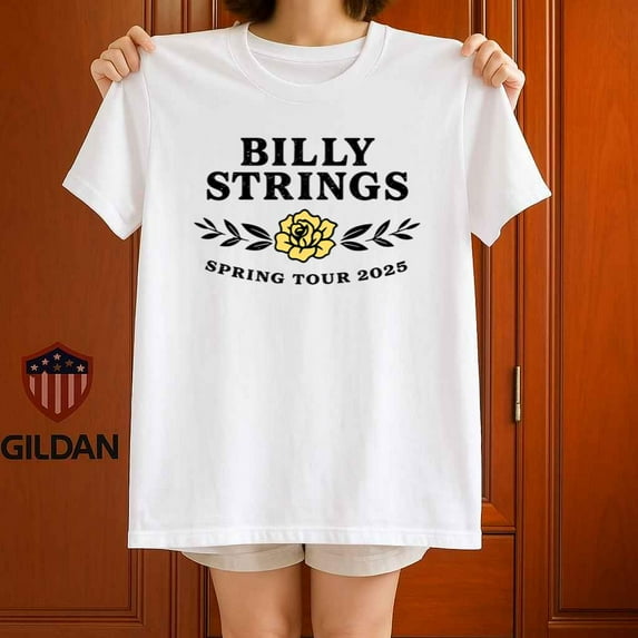 Billy Strings 2025 Bluegrass Music Fan Concert Tour Guitar Graphic,for unisex up to 5XL