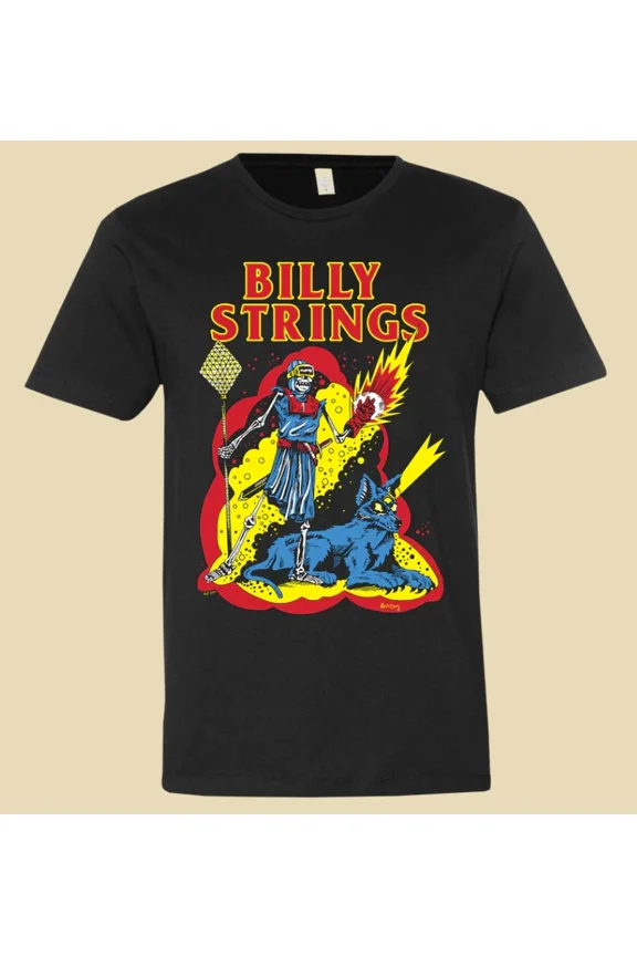 Billy Strings Black T-Shirt Unisex Cotton Tee S-5XL M119