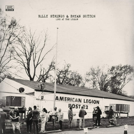 Billy Strings & Bryan Sutton – Live At The Legion LP red, white & blue