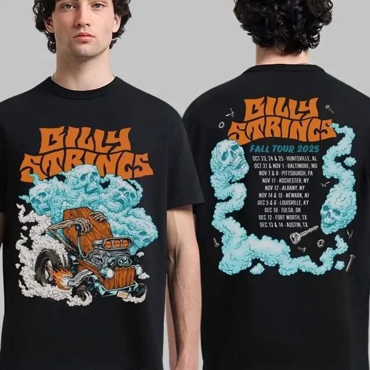 Billy Strings Fall 2025 Tour T-Shirt, Sizes S-5XL, GrolyTee - Walmart.com