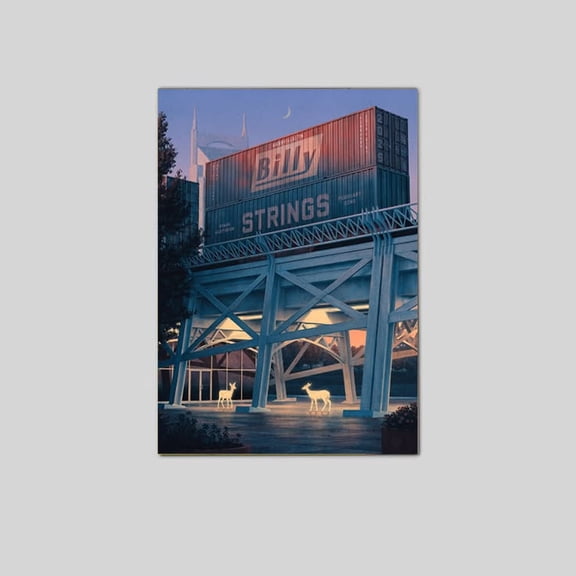 Billy Strings Music Tour Feb 20-22/ 2026, Nicholas Moegle Poster Size 24''x36'' Googate