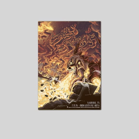 Billy Strings Music Tour Feb Poster 2 21/2026, RaileyBacePrints Poster Size 24''x36'' Googate