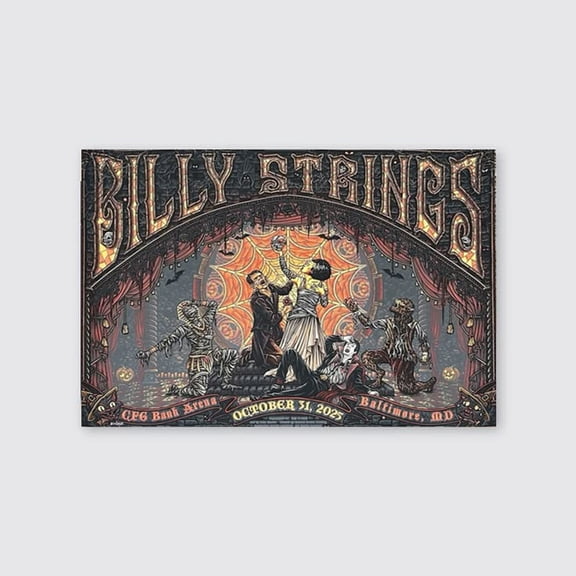 Billy Strings Poster Tour 2025 Poster Size 24''x36'' Googate