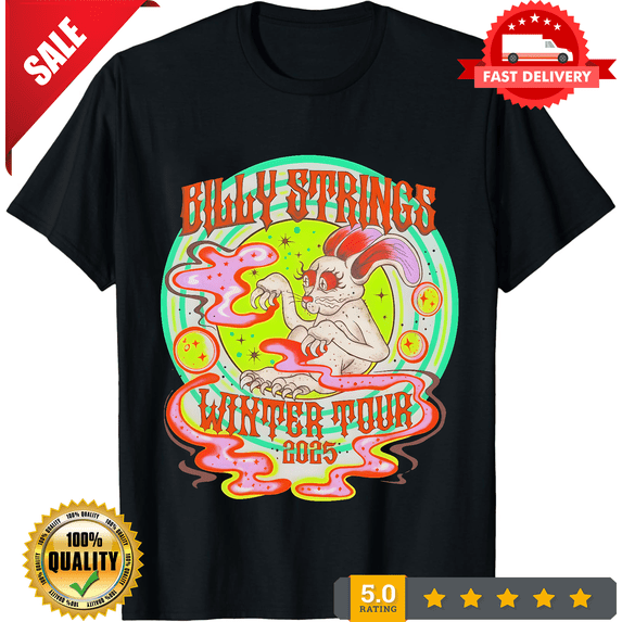 Billy Strings Winter Tour 2025 New Poster T Shirt Full Size S-5XL, NEW TRENDING ITEM-TH71398