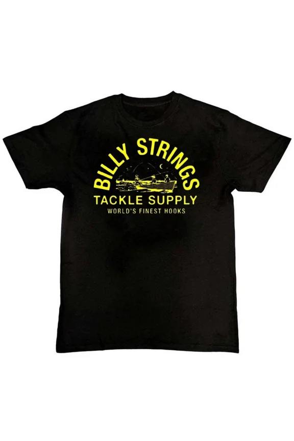 Billy Strings black VTG Graphic Print Unisex Mens T-Shirt S M L XL 2 3 4 XL