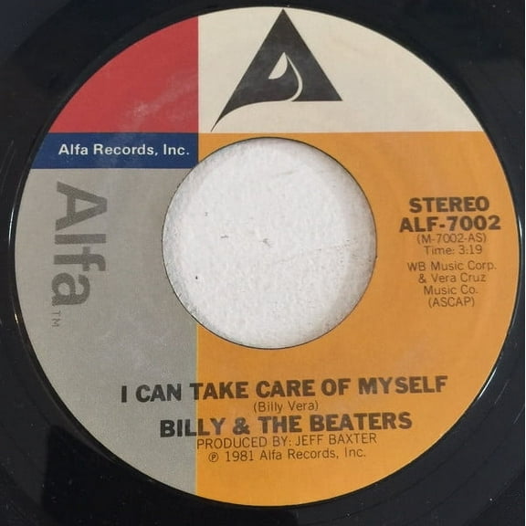 Billy & The Beaters I Can Take Care Of Myself / Corner Of The Night (7" 45 RPM Vinyl) (New)