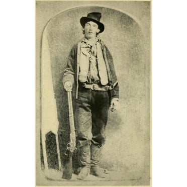 Billy The Kid History Poster Print