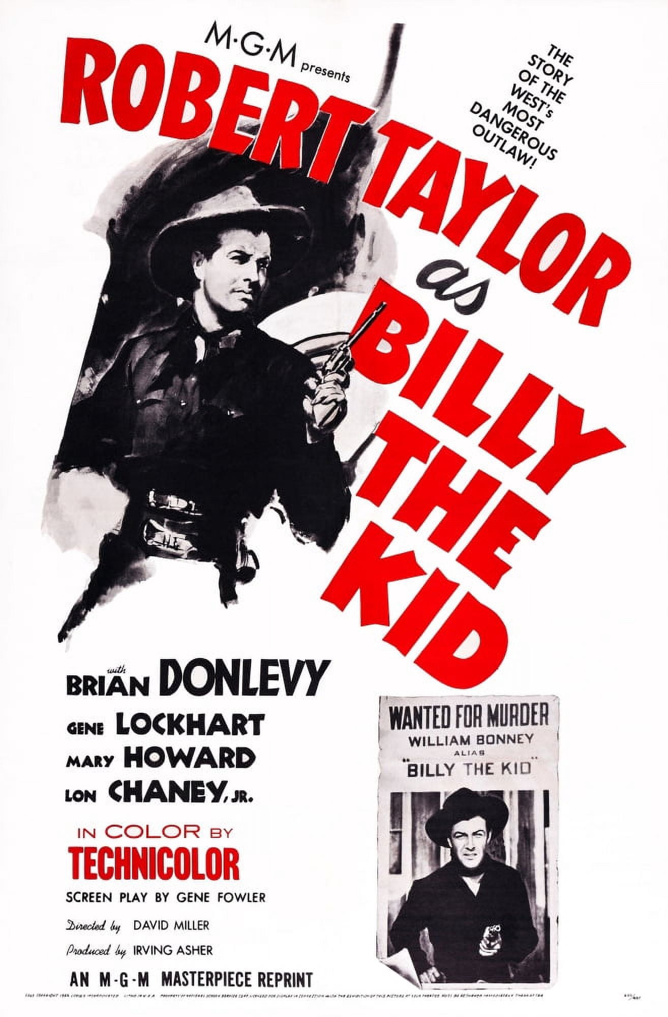 Billy The Kid U Canvas Art - (11 x 17)