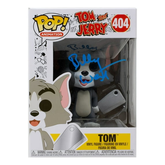 Billy West Signed Tom And Jerry Funko Pop #404 JSA