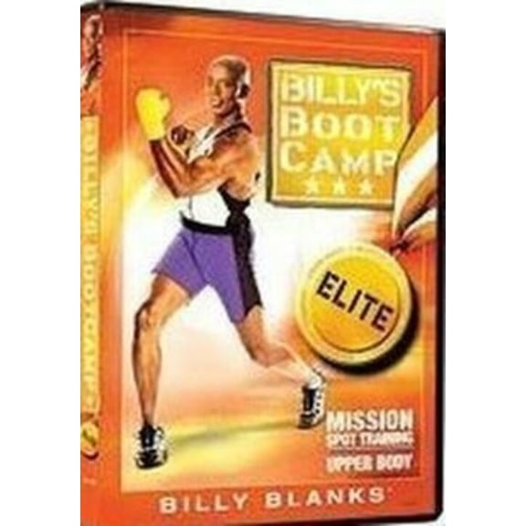 Billy's Bootcamp Elite Mission Spot Training: Upper Body DVD NEW