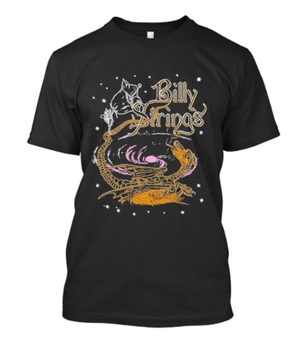 Billy strings cosmic dragon with list fall tour 2024 TShirt up to size