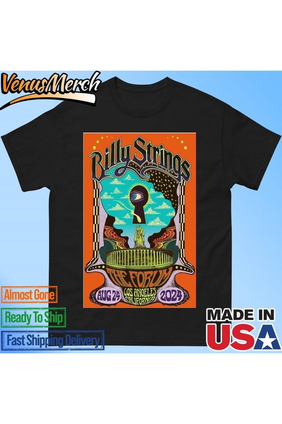 Billy-strings-on-aug-24-2024-kia-forum-inglewood-ca Shirt
