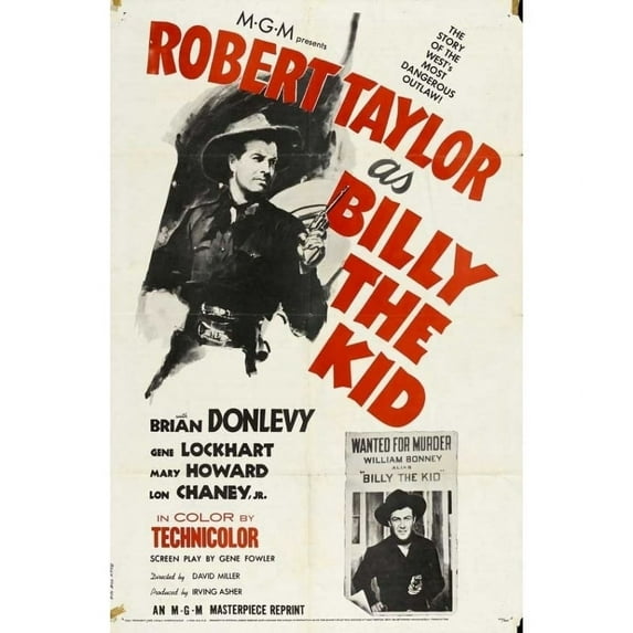 Billy the Kid Movie Poster Print (27 x 40) - Item # MOVCI6565