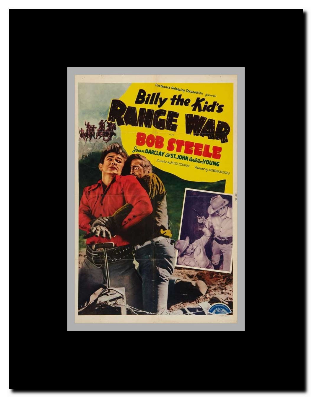 Billy the Kid's Range War Framed Movie Poster