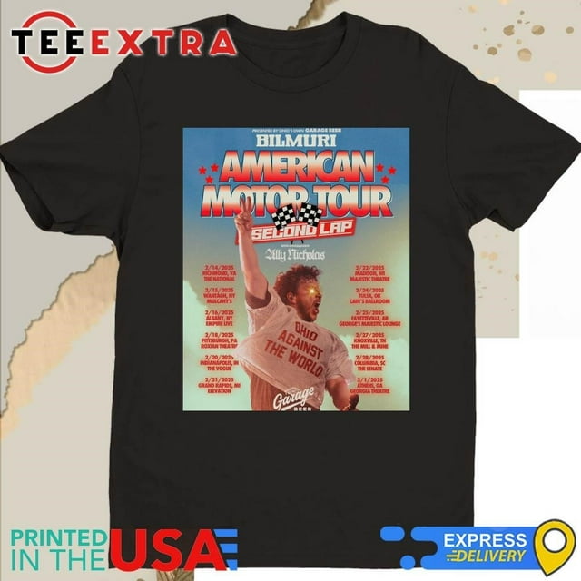 Bilmuri The American Motor Tour Second Lap 2025 Shirt